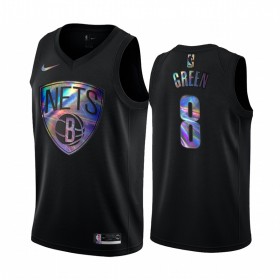 Maillot NBA Brooklyn Nets Jeff Green 8 Iridescent HWC Collection Swingman - Homme